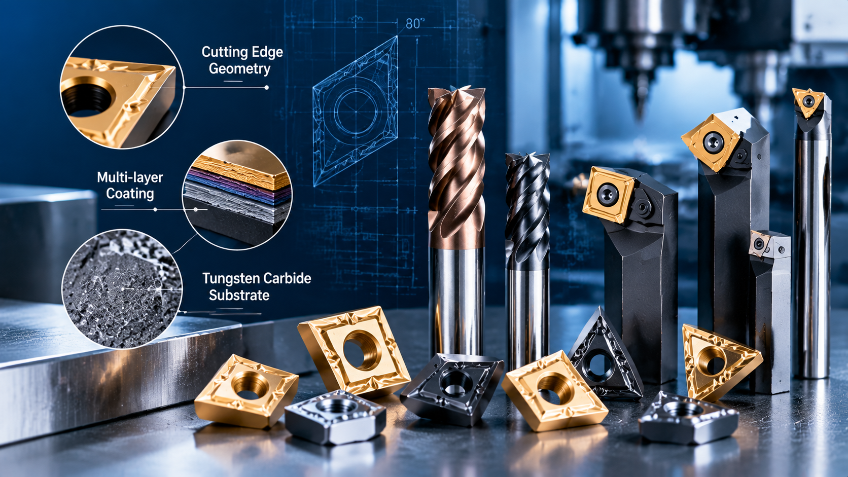 CNC cutting tools and precision machining