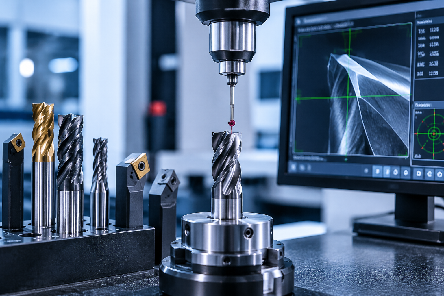 Precision cutting tool inspection and measurement