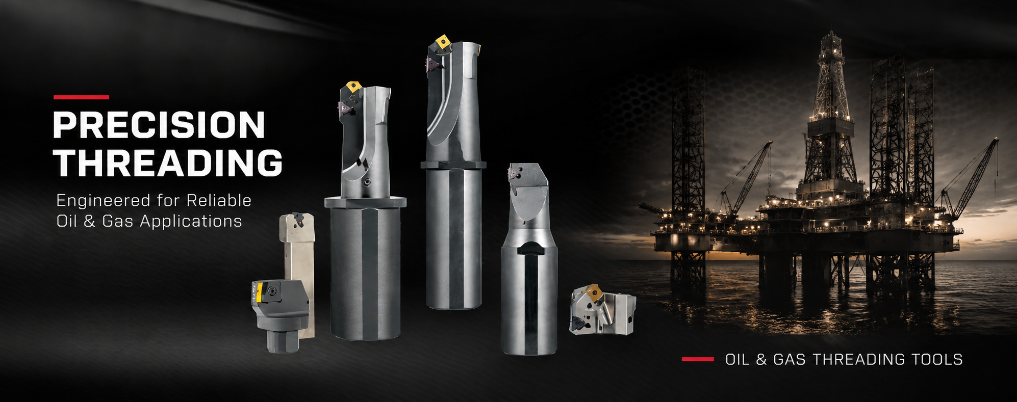 Precision threading tools for oil and gas applications