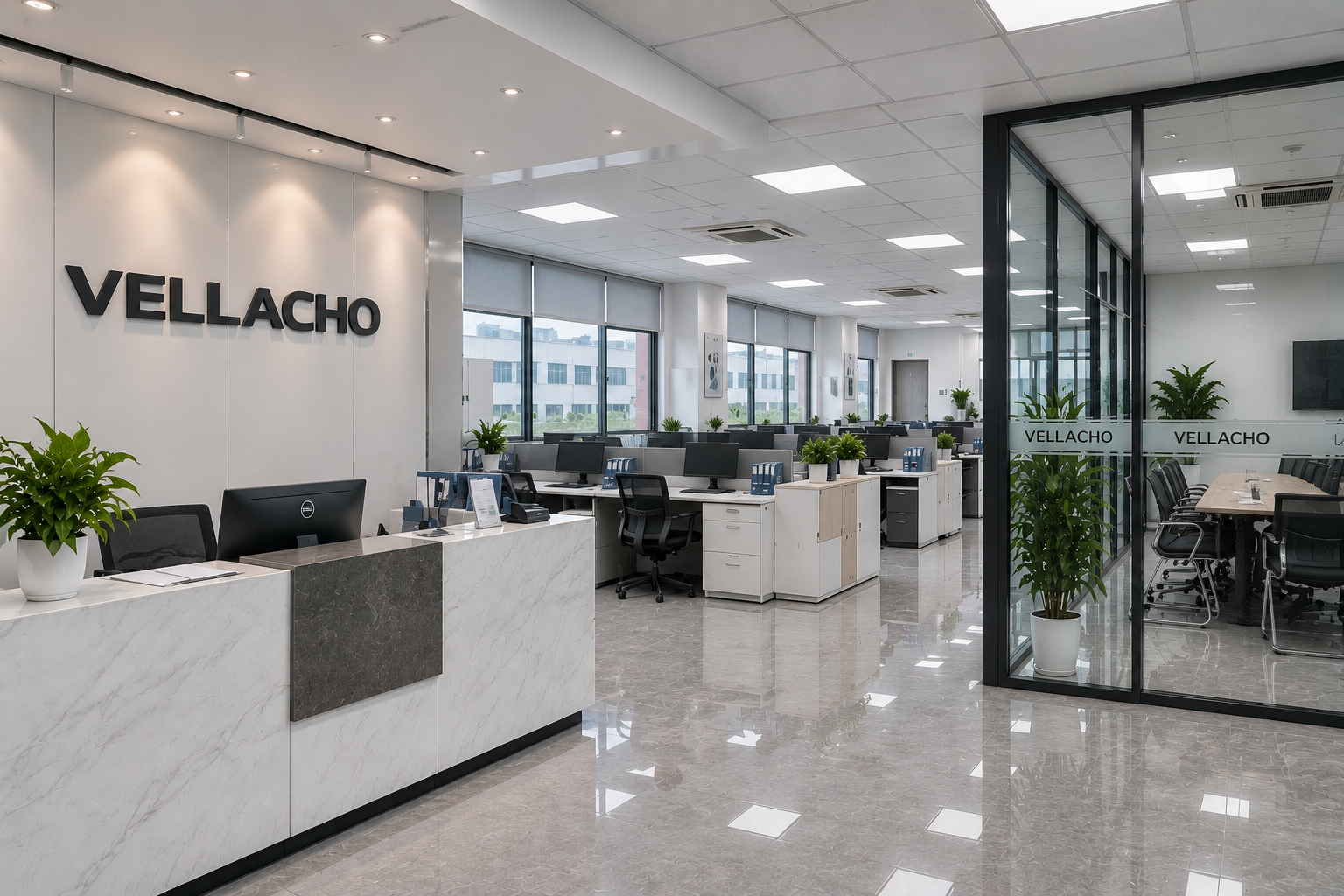 Vellacho Modern Office Reception